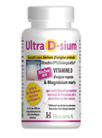 Ultra D-sium: vitamín D a mořský hořčík